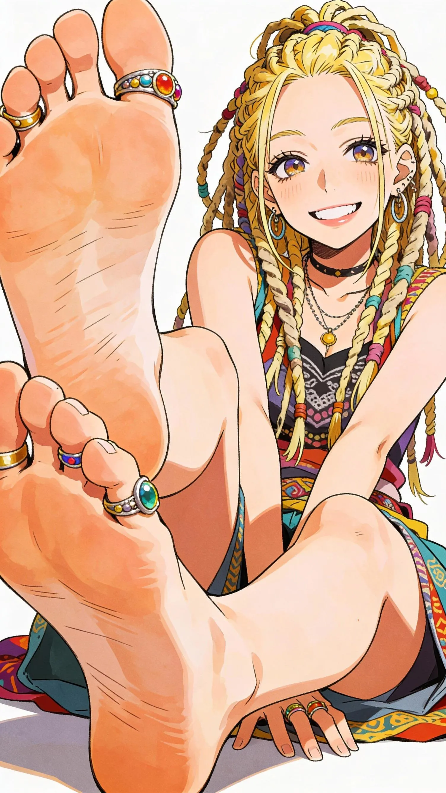 Hippie Girlfriend's Feet