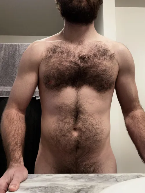 Hoping this is your POV in the bathroom before I leave for work