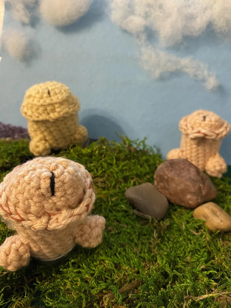 I've been crocheting little chodes recently