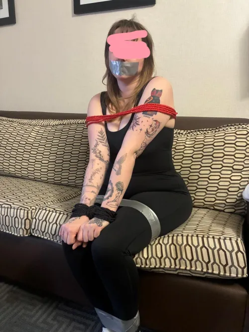 My first time being tied I’m now obsessed