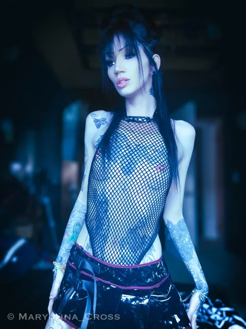 My piercings glow in the dark