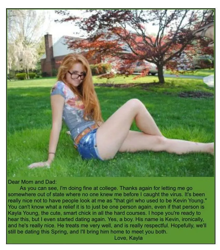 New Caption! College Girl