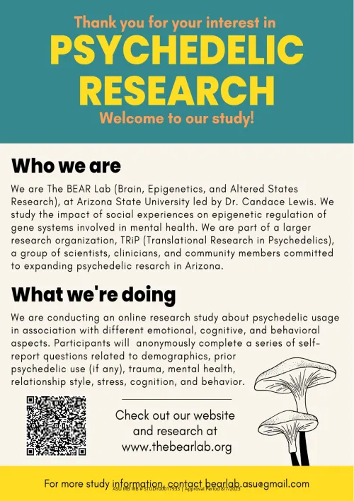 Participate in Psychedelic Research