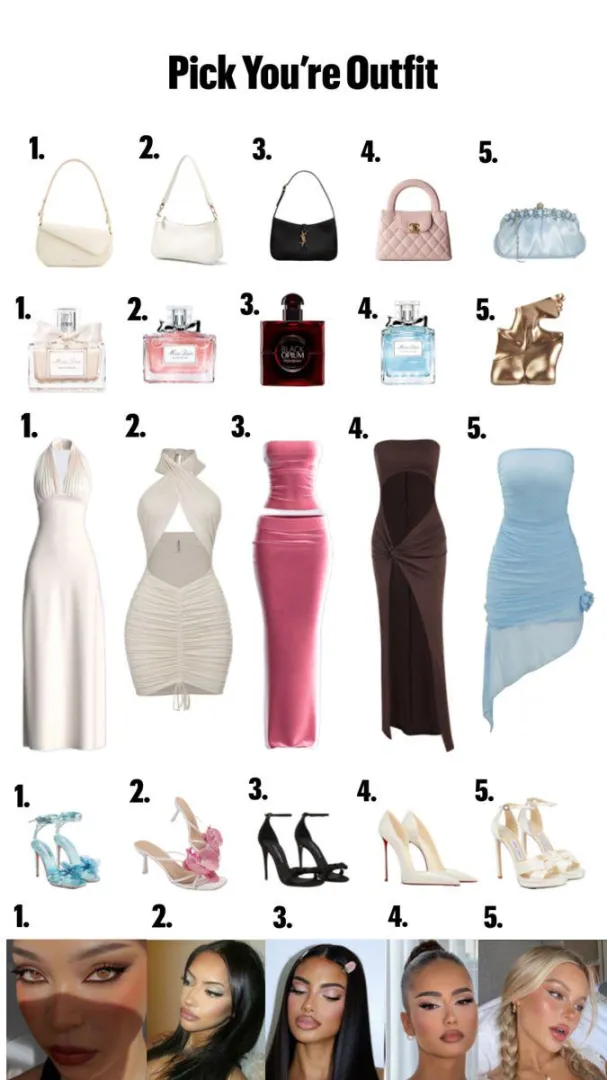 Pick your date night outfit