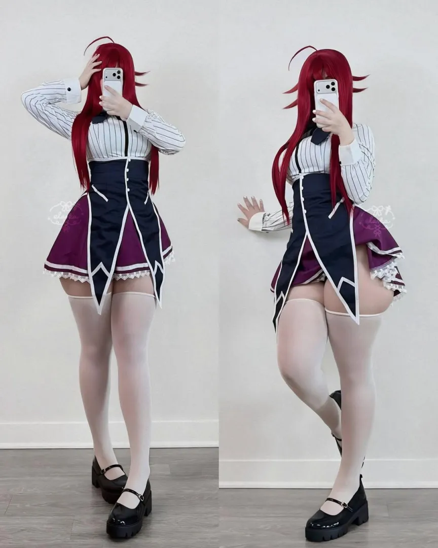 Rias Gremory cosplay by Kitsudare
