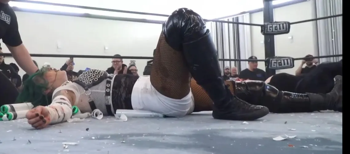 Shotzi Blackheart unconscious