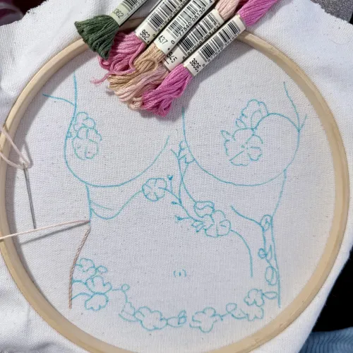 The beginning of something beautiful.