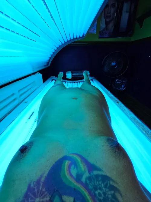 The wife warming up my breakfast this cold NNY morning