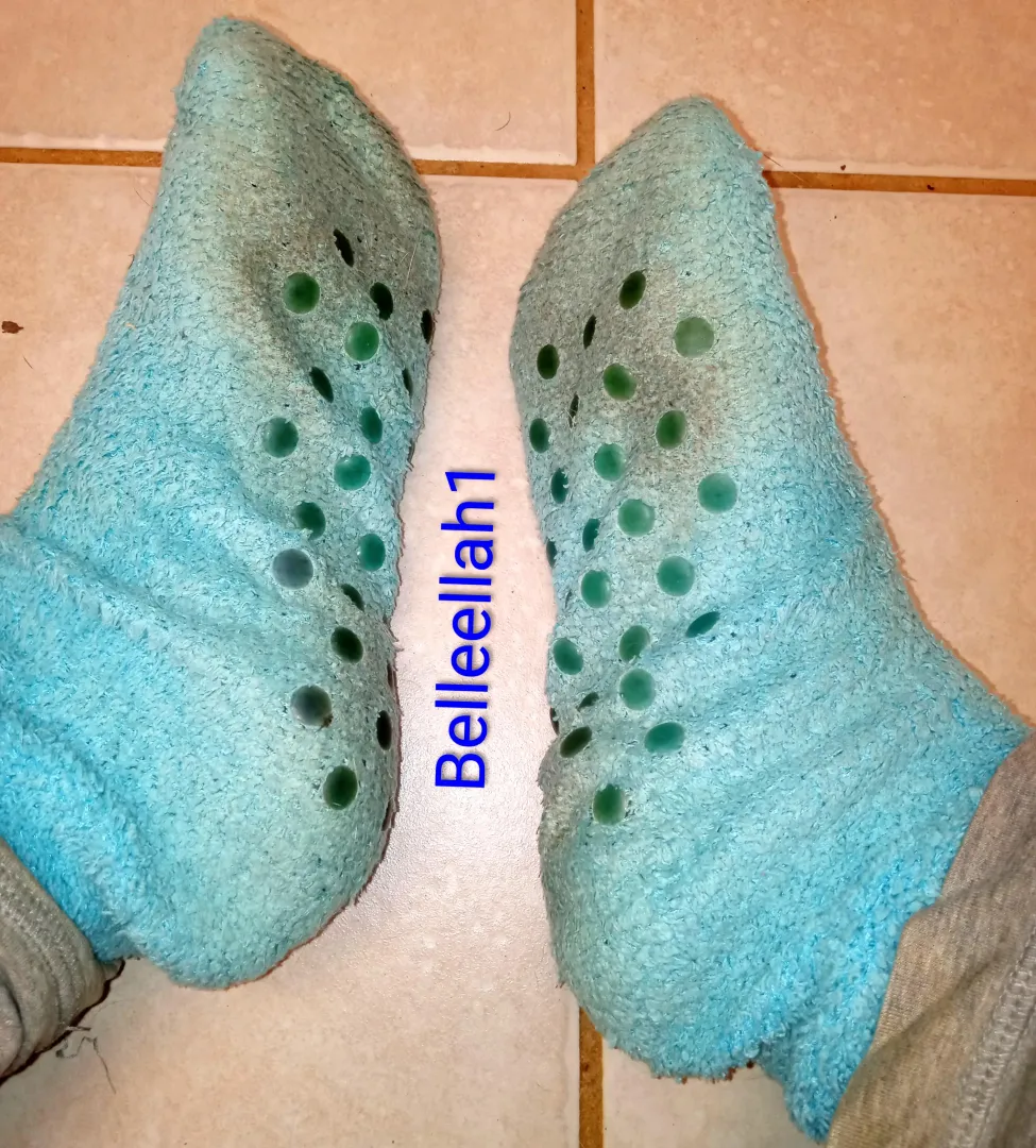 10 day worn fuzzy socks ready to ship! Message me to claim