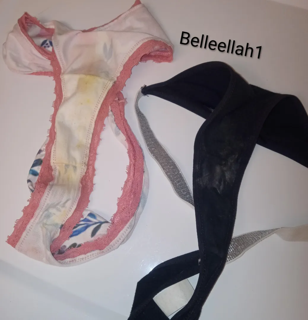 3 day worn sweaty thongs ready to ship! Message me to claim