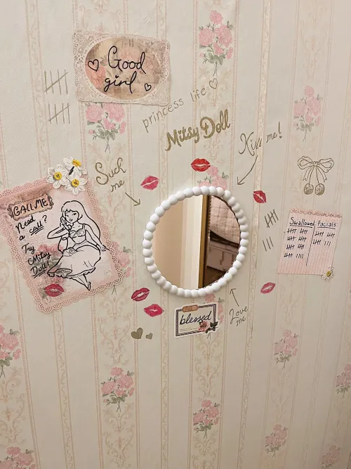 A work in progress: my vintage princess gloryhole!