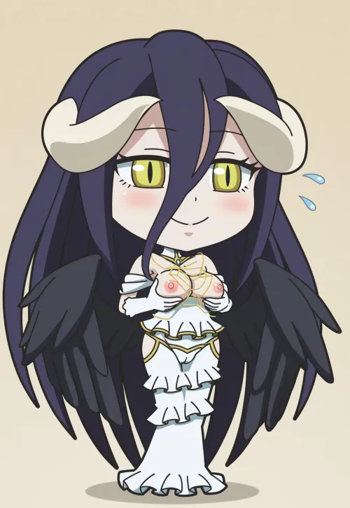 albedo chibi