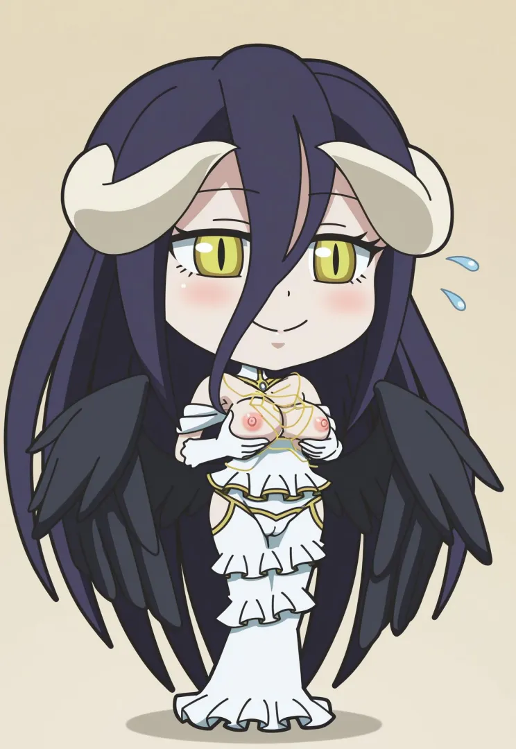 albedo chibi