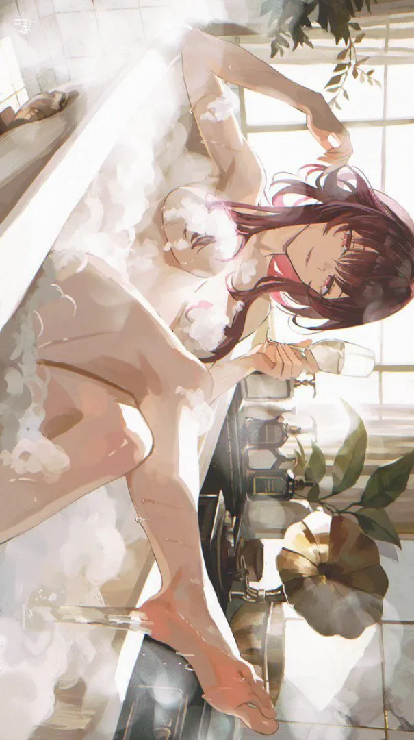 Bath Time (by nanjomaya)