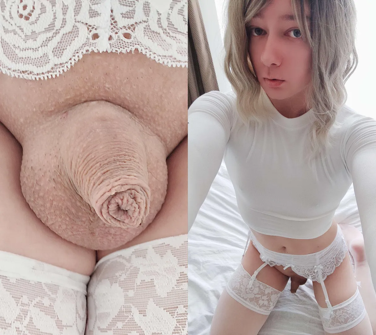 Could I bury my non-erect clit in your lips?👄👈🏻