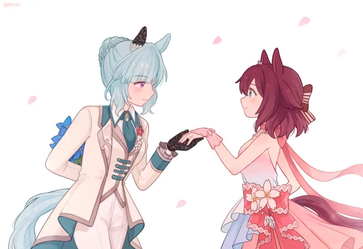 Courting a horse girl