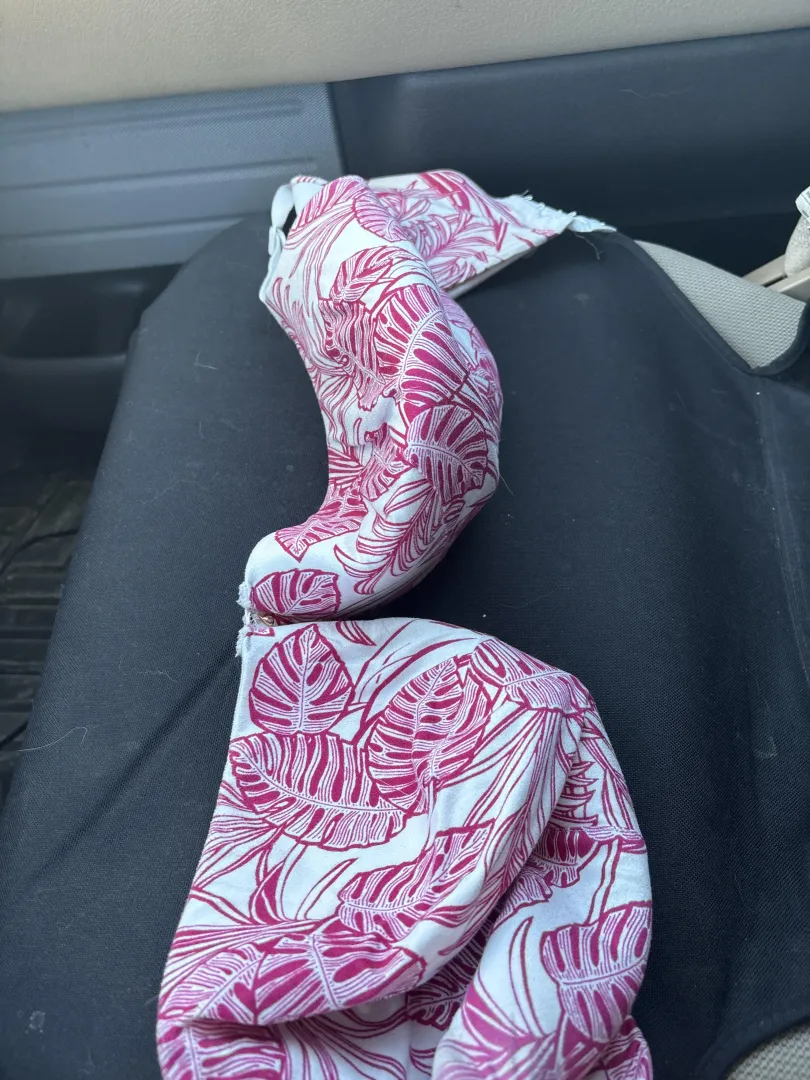 Cum on my wife’s bra?