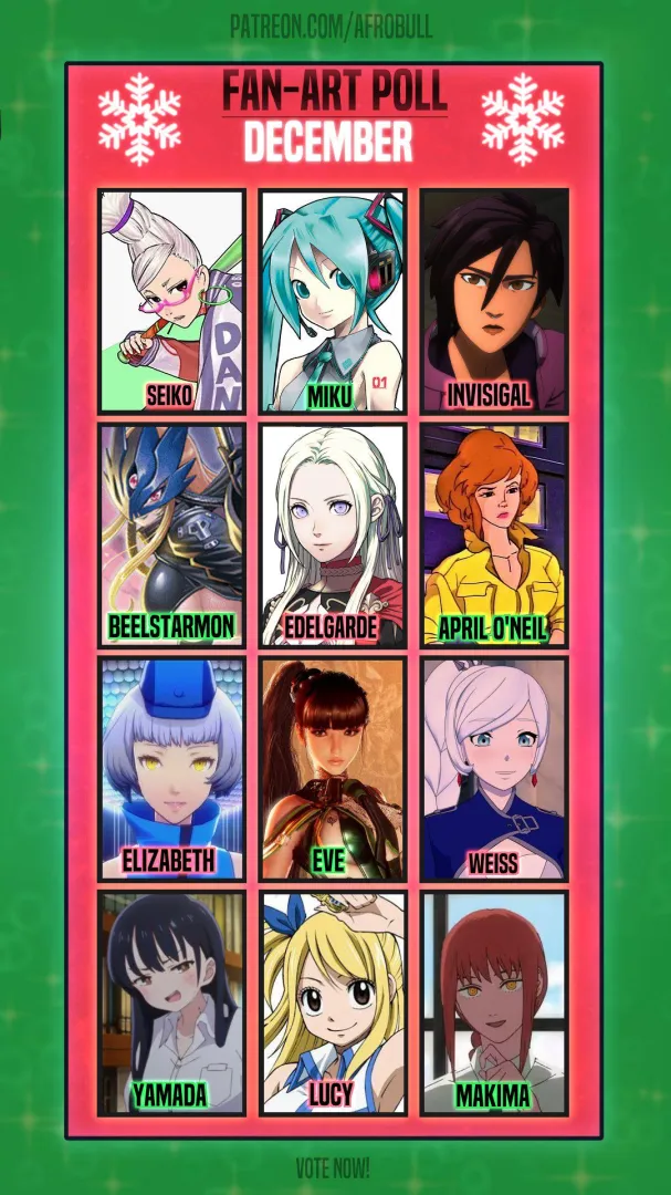 🦌 DECEMBER 2025 POLL (was) LIVE! Who (would've been) your pick? 👀