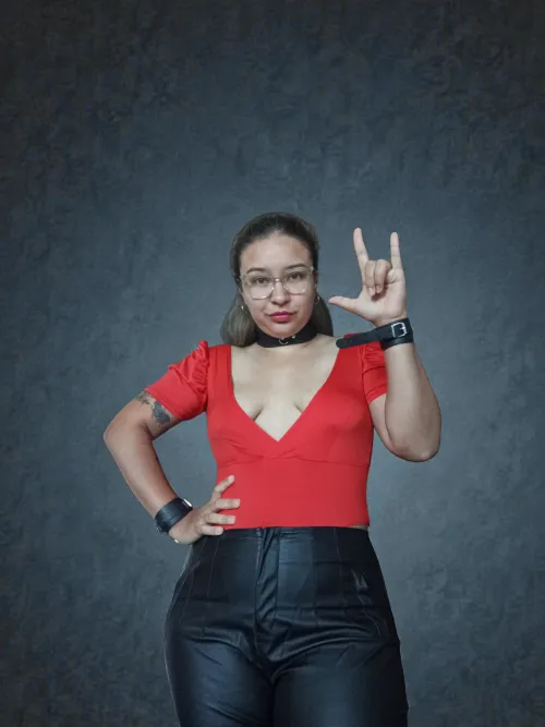 Flirt with her, she doesn't know how to control you!