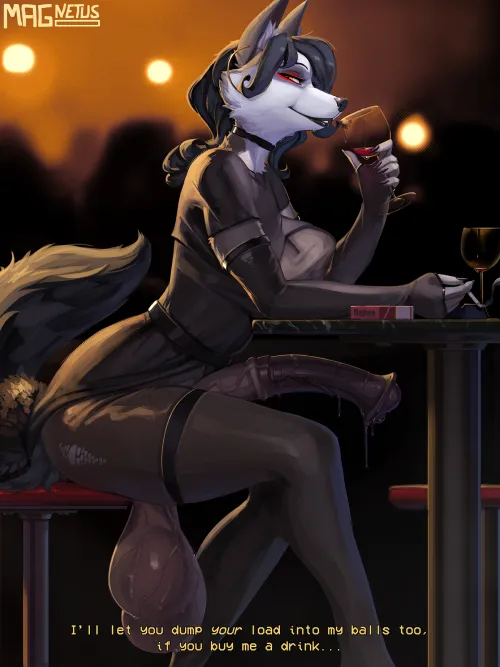 Get her a drink? (Magnetus)