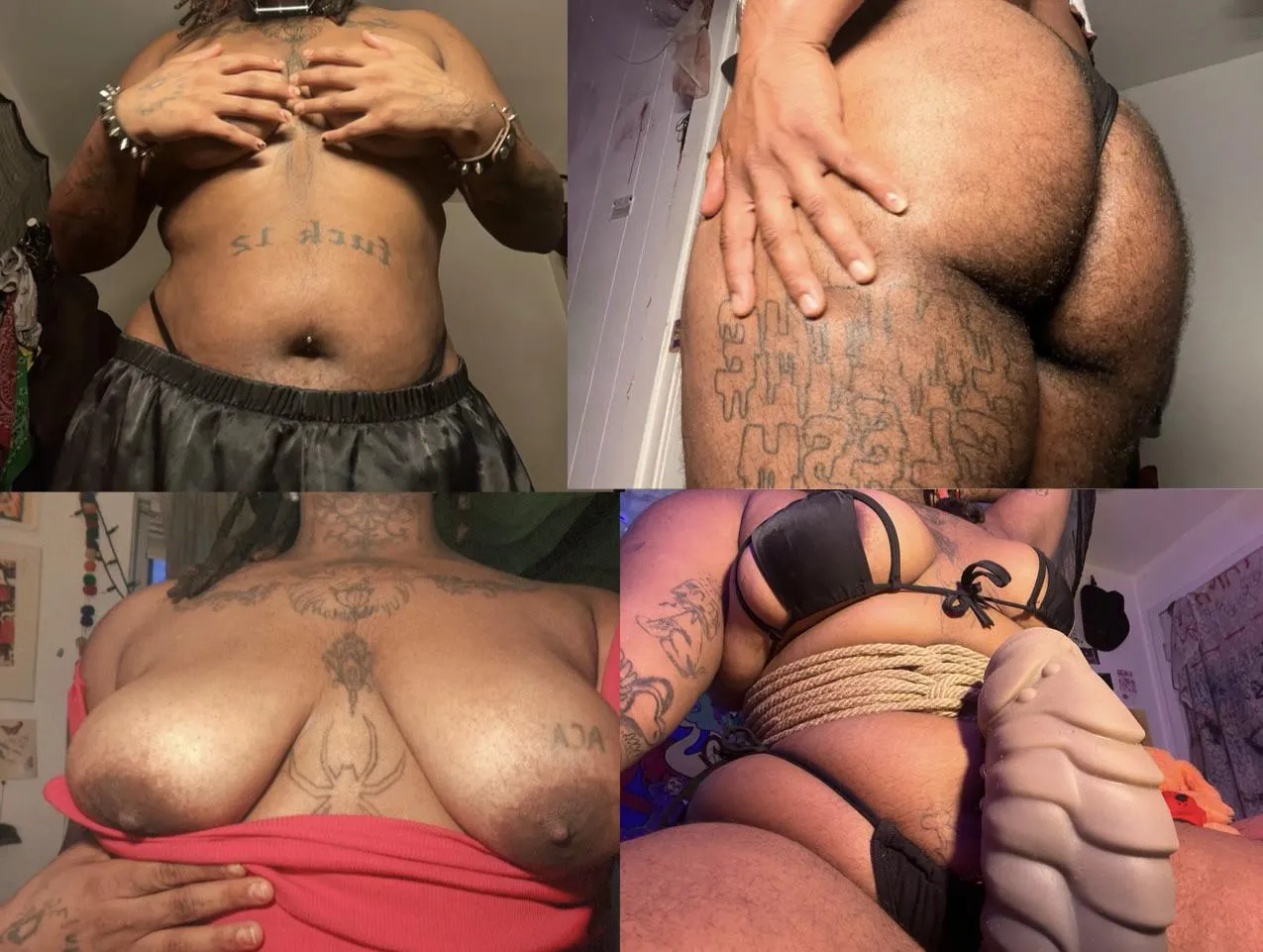 hairy allllll over <3