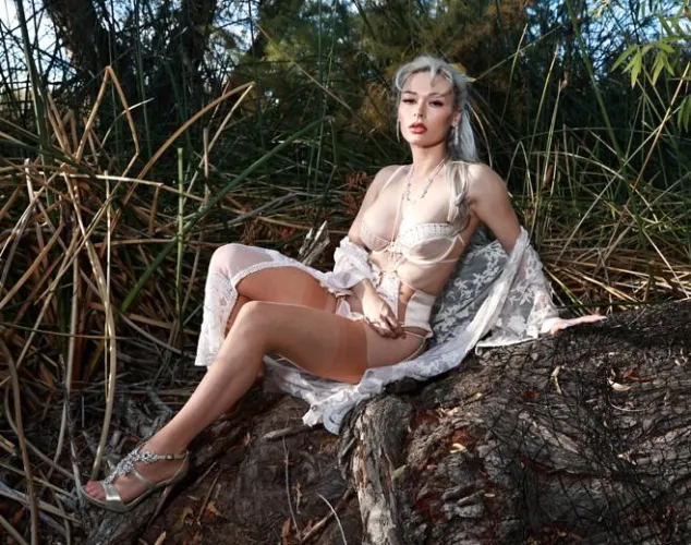 Hanging out in a local park near you… with barely any clothes