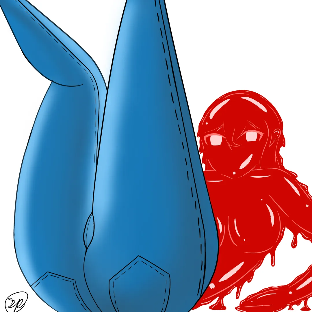 Here's another Sexy Slimegirl in Jeans[by SpinnersArt]