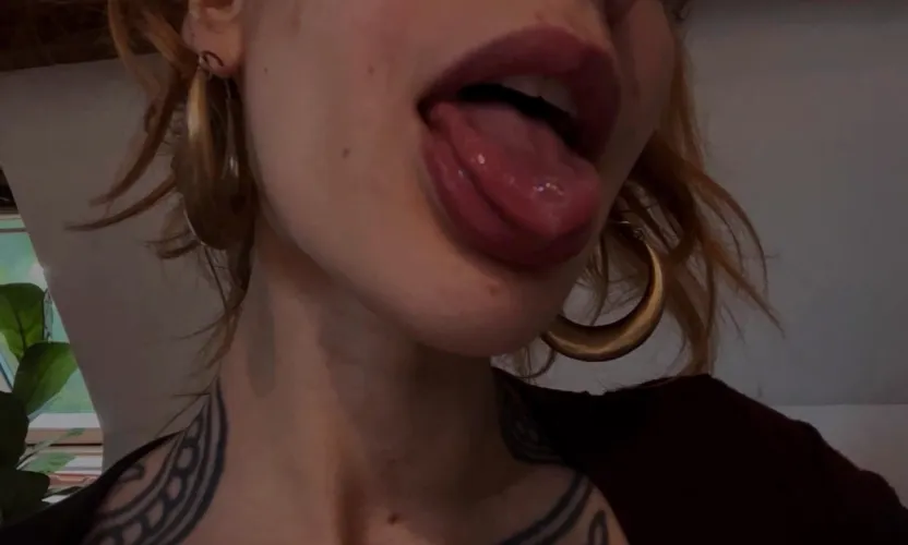 Let me trace your veins with my soft tongue