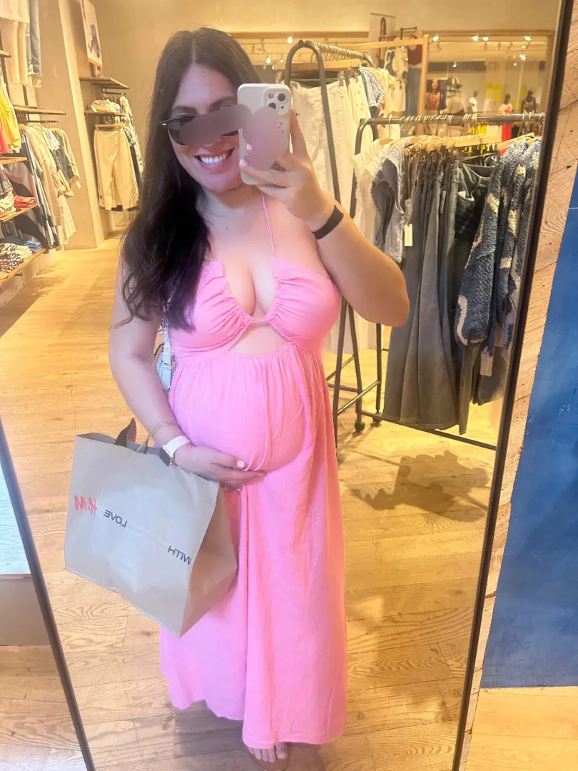 My future milf wife was surprised how many guys would hit on her while….a