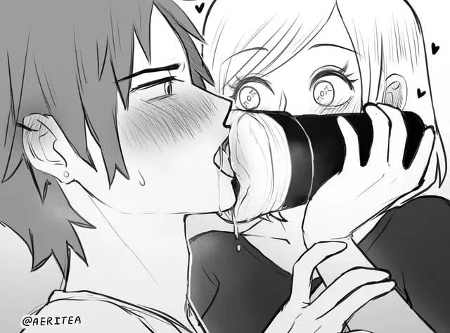 Practice Makes Perfect 👅 (Art by @Aeritea)