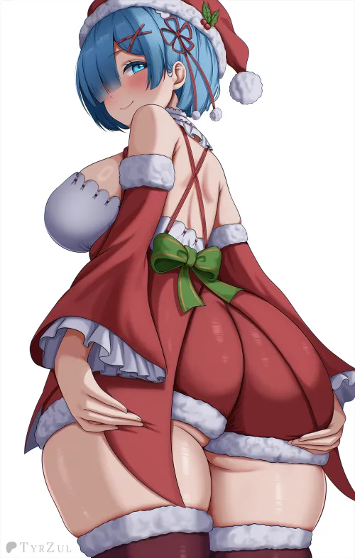 Rem Christmas Cake (TyrZul) [ReZero]