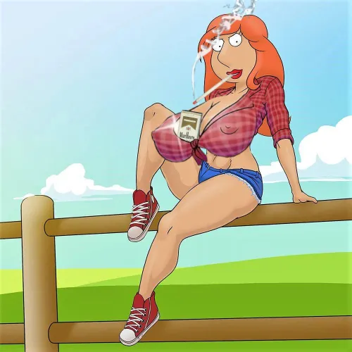 She has to put her smokes somewhere