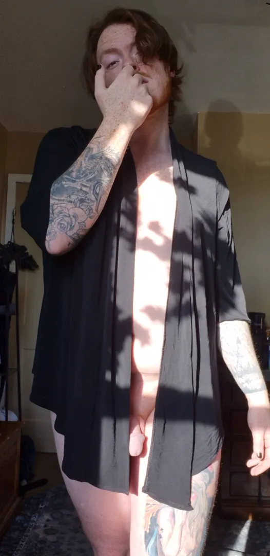 Think the neighbors enjoyed the view?