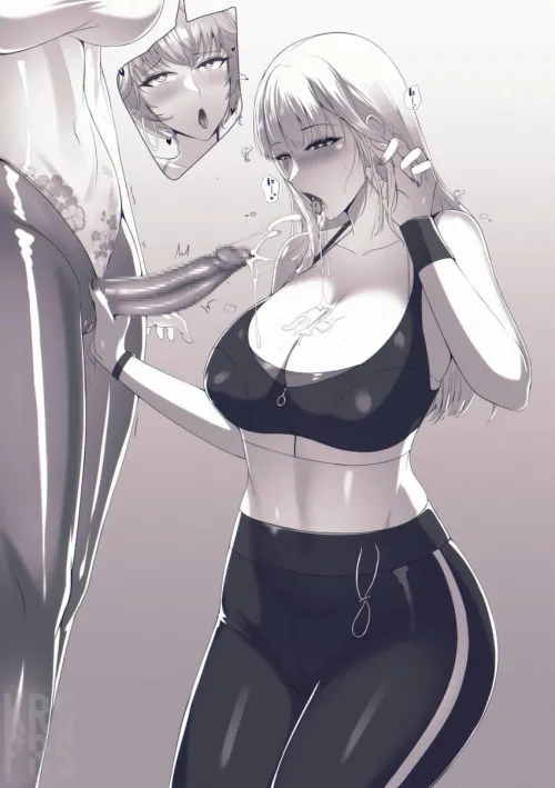 warming up before workout [artist-kairos+]