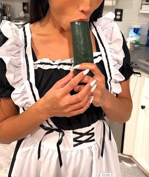 I always dreamed of becoming a promiscuous cleaning lady