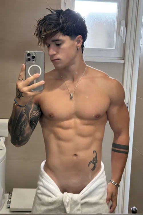 I just got out of the shower. I'm ready