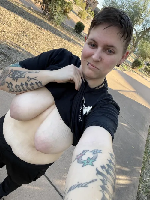 I love Risky neighborhood walks.. what would you do if you saw me?