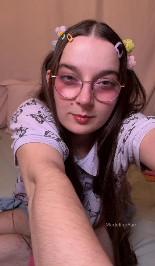 I never really thought about the hair on my [arms] until a boy at school pointed it out to me in a hateful way. Luckily, I don’t think about it much now either except to stop and admire it