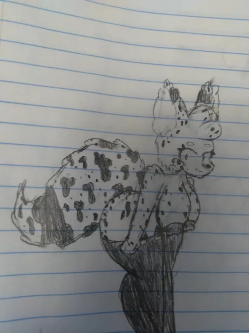 I uhhh drew my cool fox