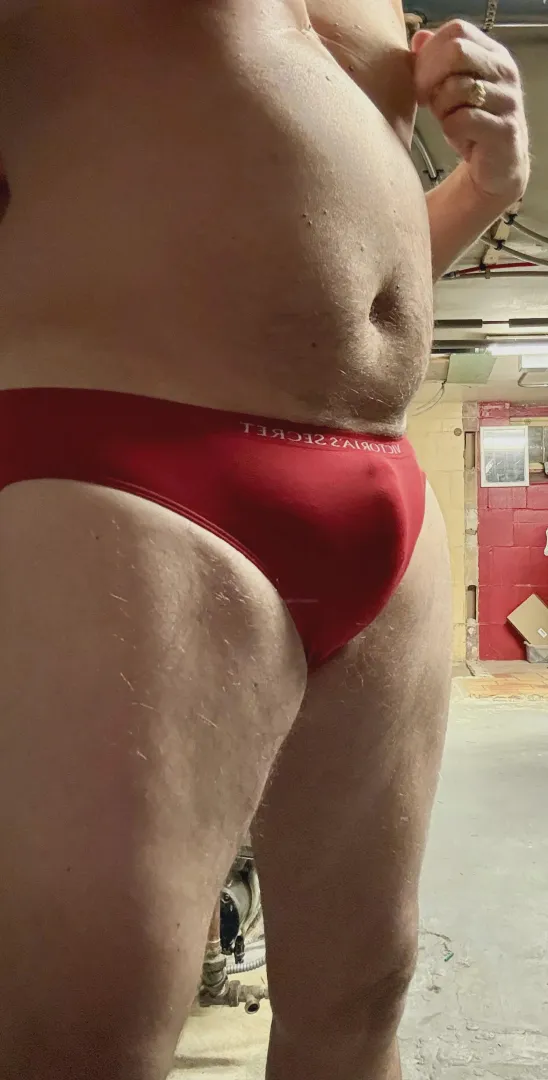 I'm wearing her panties from my ex gf