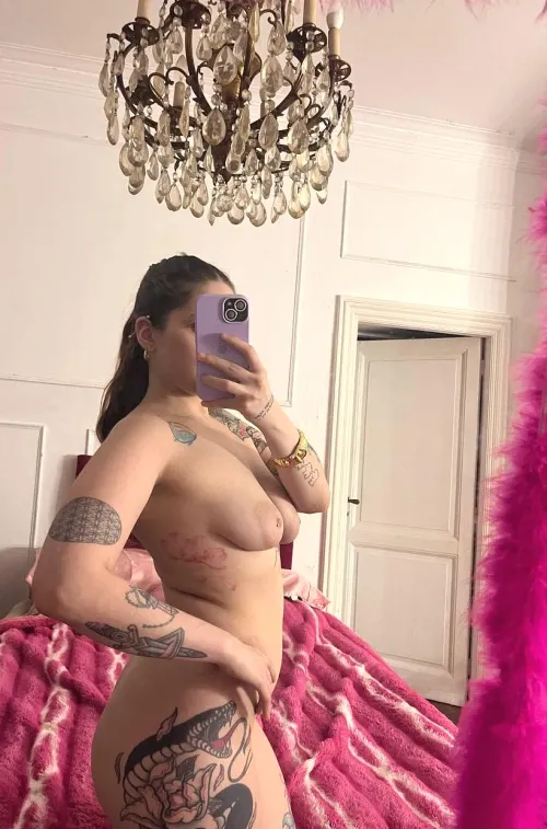 just want to be touched everywhere, not gonna lie