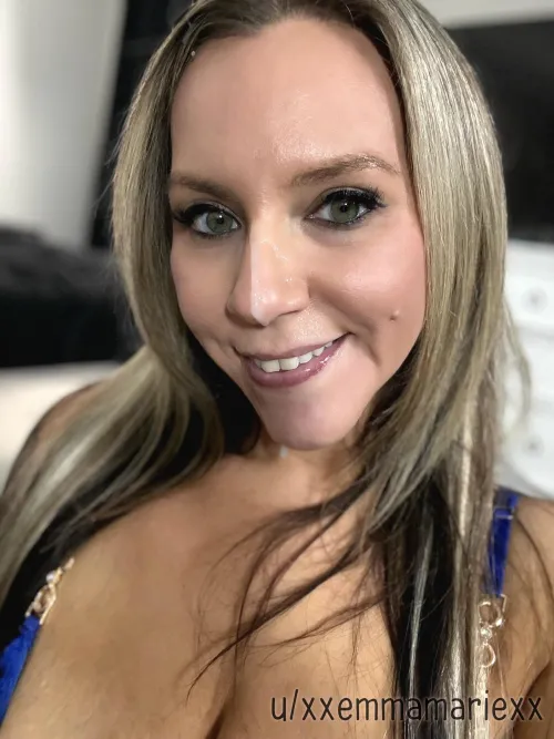 Love my daily facials and licking it off after