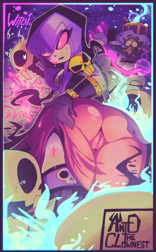 More witch by AntO the Clownest