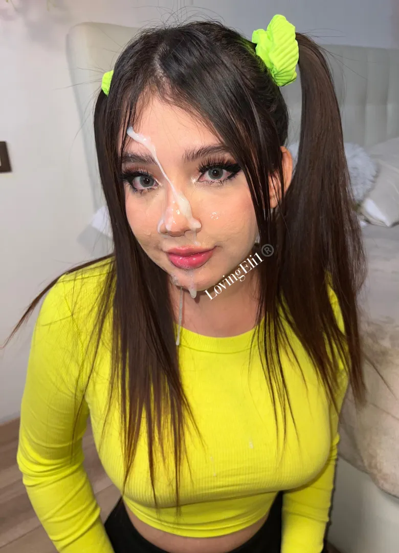 my face is covered 💦💦