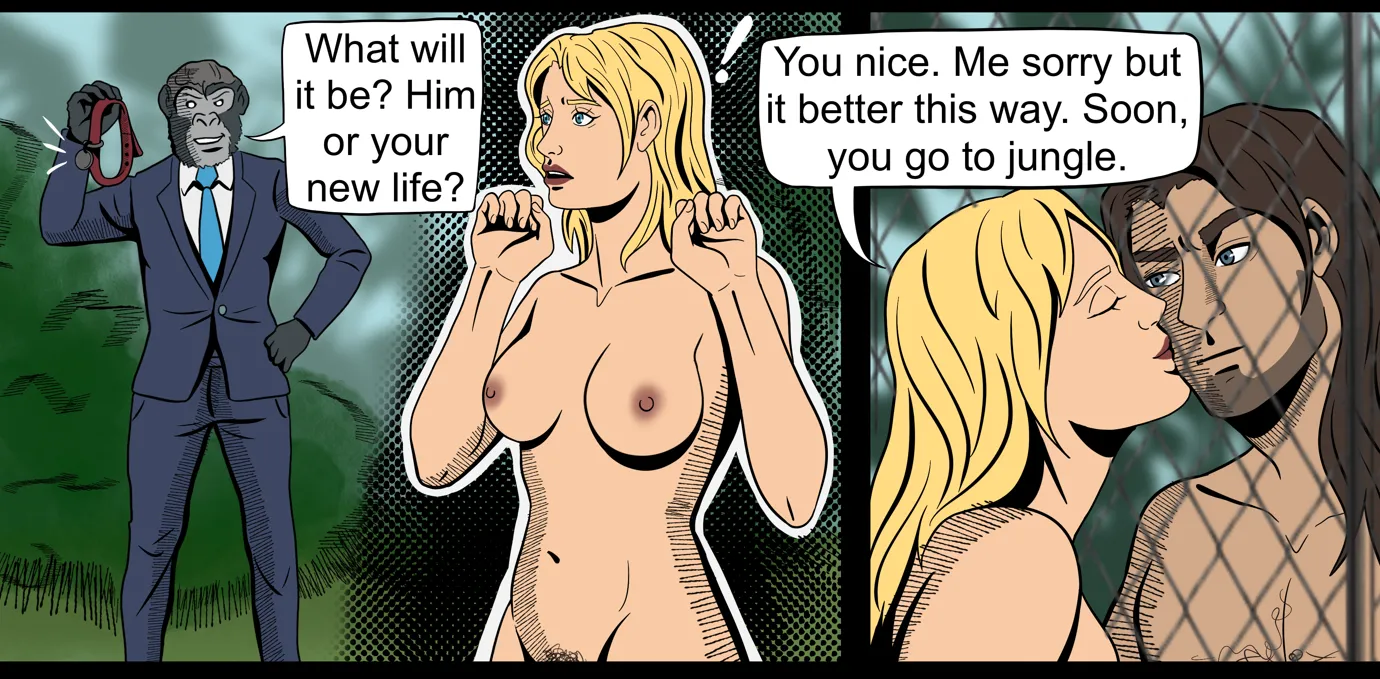 Nakes Apes [Fantasy] (Izanami in Blue Art)