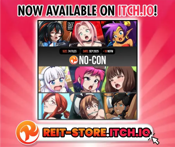 No-con pack available now on Reit-store.itch.io