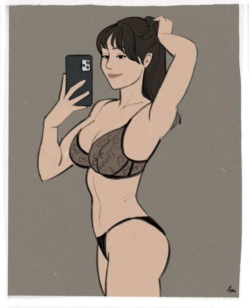 Pinup vibe - Art by me