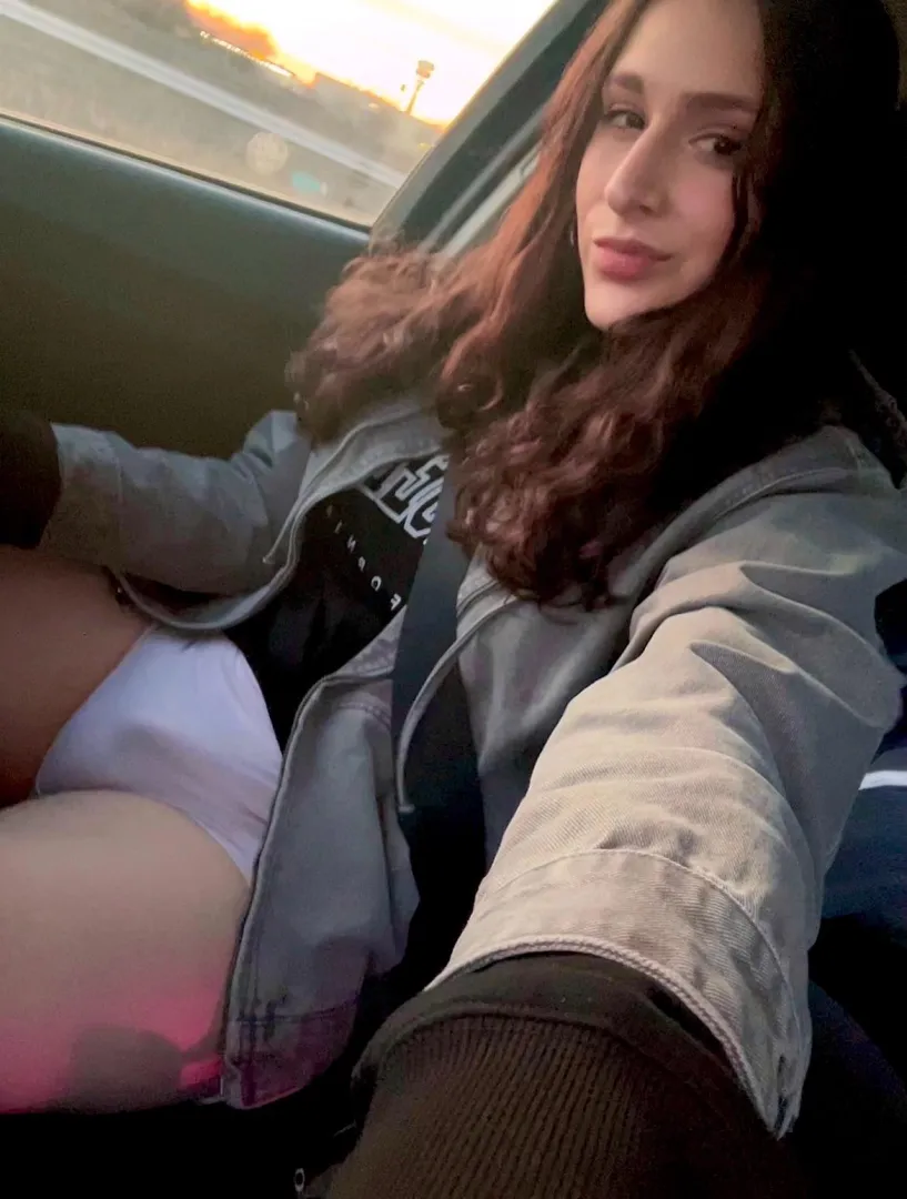 Road head takes on a different meaning when u travel with a tgirl 