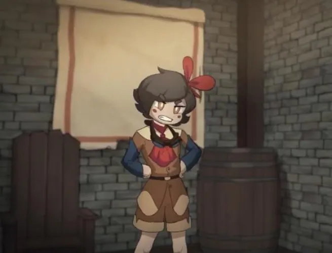 So why did Herzha shape-shift to a little girl?