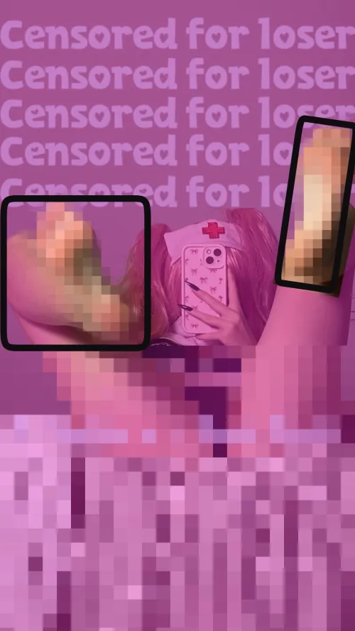 Thanks me for allowing you to see even a little bit of my skin, feet loser‍